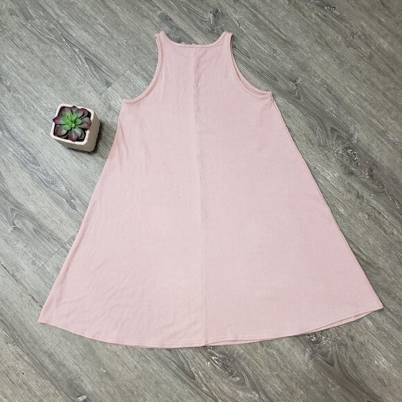 GAP * Knit Tank Dress * A-Line Blush Pink Sz XS - Picture 3 of 8